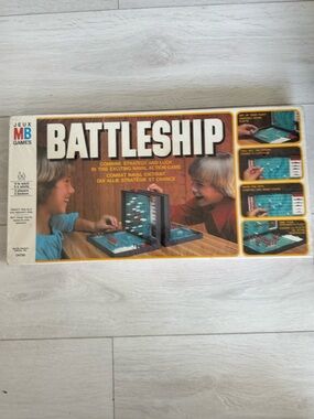 Vintage Battleship Game in Original Box and Packaging Sealed